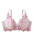 [ニッセン] ブラジャー レディース Vにバストをひき寄せる（Vの谷間）（トリンプ） ピンク C100