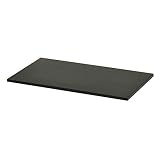 エイアイテック(AITECH) AIS TV回転台 360度 幅65x奥行40x高さ2.5cm ターンテーブル テレビ台 モニター台 ボード ディスプレイスタンド スリム 薄型 シンプル 完成品 ブラック AATR-650 BK