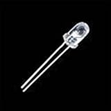 100pcs x 850nmの0.2W 5mmの赤外線発光LED制御30°それはに適用されますモニター/インタラクティブな投影