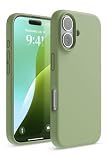 【elago】 iPhone 16 対応 ケース シリコン 耐衝撃 スマホケース 指紋 防止 サラサラ シリコンケース [ iPhone16 アイフォン 16 対応 携帯ケース ] iPhone 16 Case SILICONE CASE パステルグリーン