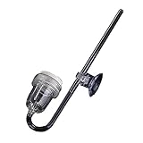 水族館エアストーン 空気石 アトマイズエアディスクエアストーンフィッシュタンク酸素ポンプ水族館エアビブラーウルトラサイレントナノ 気泡ディフューザー エアーポンプ (Color : White, Size : T23)