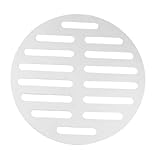 TOOGOO ( R ) 6 "径14穴ラウンドステンレス鋼床ドレインカバーシルバートーン