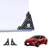 トヨタ クラウン クルーガー 車ドアガード,専用 ドアコーナー,プロテクター, コーナーガード, ステッカー, 車ドア保護 車傷保護 汚れ 防止 着脱簡単 カーボンファイバー素材 2点セット (トヨタ クラウン クルーガー) [並行輸入品]