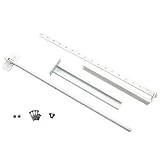 ハイロジック:吊り棚受 棚板巾190～350 白 入数1個 00098088 ×5セット