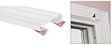 CRLホワイトTrimQuick 2 – 1 / 4 "ビニールウィンドウCasing – 12 ftロング