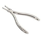 Hanchen メガネ専用 ヤットコ ペンチ パット/クリングス/鼻当て調整 ハイエンド 透かし型 内蔵バネ 眼鏡屋用