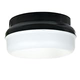 Sunlite 48216-SU DOD/PTR/BK/WH/GU24 Decorative Outdoor Energy Saving Protek Round Polycarbonate Fixt