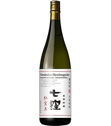 Amazon.co.jp: 七窪 三春秋熟成 芋焼酎 東酒造 25度 1800ml 瓶 : 食品