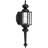 Progress Lighting P5758-31 1-Light Wall Lantern Black [並行輸入品]