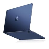 MOSISO 対応機種 MacBook Pro 13インチ ケース M1 M2 2026 2025-2016 A2338 A2251 A2289 A2159 A1989 A1708 A1706、超薄型 スリム 自然なオリジナル色 保護 対応機種 MacBook Pro M1 13インチ プラスチック ハード ケース カバー(ミッドナイト ブルー)