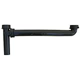 LASCO 03 – 4205ブラックプラスチックチューブ1 – 1 / 2インチby 16-inch Endコンセント排水キッチンシンク用アセンブリをナットとワッシャー