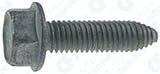 25 8 – 1.25 X 30 mm六角座金ヘッドフランジボルト亜鉛Org