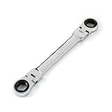 TEKTON WRN76111 Flex-Head Ratcheting Box End Wrench, 16 mm x 18 mm [並行輸入品]