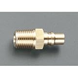 エスコ Ｒ１／４”雄ねじプラグ（金型用） EA141AM-12