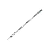 Fenteer 金属　フレキシブルシャフト　六角シャンク　ドライバー　接続　延長バー　1/4インチ　全4サイズ選択　シルバー - 300mm