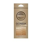 GONESH(ガーネッシュ)パフュームクリップ(カーエアコン芳香剤)サンダルウッド(深みのある白檀の香り)1個