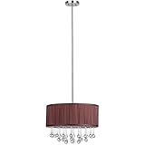 Safavieh Lighting Collection Nocturne Chrome 49.25-inch Pendant Light by Safavieh
