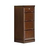 ローチェスト 完成品 木製 シンプル 幅45cm4段 ブラウン ナチュラル (ブラウン)