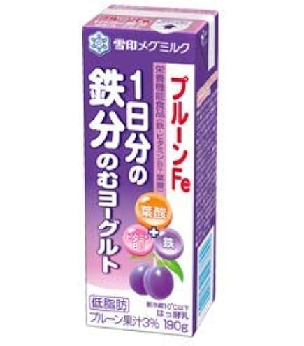Amazon.co.jp: [Refrigerated] Snow Brand Megmilk Prune Fe Daily