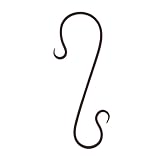 Panacea PAN83100 12 inch Forged Branch Hook Black