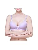 uxcell 授乳ブラジャー マタニティブラ 母乳 通気性 綿 ダブルフロントバックル レディース