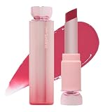 ETUDE [エチュード公式] カラーラスティンググロウスティック 3.2g リップスティック 色持ち 口紅 ツヤ仕上げ 高保湿 ぷっくり 光沢感 ボリューム ヴィーガン認証 (ピンクの願い, 単品)