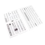 145キークリアキーキャップ、チェリーハイト用透明メカニカルキーボードキーキャップ、60%、65%、75%、TKL、WKL、1800、96キー用ABSユニバーサルキーキャップ、フルサイズ