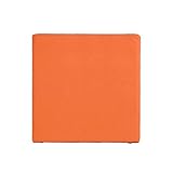 arne スツール 1人掛け チェアー ソファ 腰掛け 椅子 背もたれ無し Cube’s H66 ウォームオレンジ ソフィア 布張り