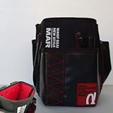 （まとめ）電工ポケット WAIST GEAR 【腰袋×2セット】 レッド（赤） マーベル MDP-90AR