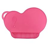 QIAONAI ベビー用　食事マット　ランチョンマット 食べこぼしキャッチポッケト付き　ミリコン製 離乳食 ベビー食器　吸盤付き 滑り止め 　幼児 赤ちゃん 子供 キッズ 携帯便利　丸めてお出かけにも