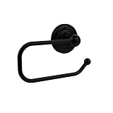 Allied Brass PQN-24E-BKM Euro Tissue Holder, Matte Black [並行輸入品]