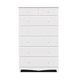 アルファタカバ ベビータンスシリーズ ピンキー 80cm幅 6段 ホワイト