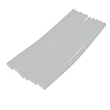 uxcell ホットメルト接着スティック 電気ツール 加熱グルーガン ブラック 270x11mm Clear Hot Melt Glue Adhesive Stick for for Craft He