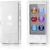 【2点セット】Apple iPod nano 7 クリスタル カバー ケース (両面保護) アイポッドナノ 2012年 第7世代 iPod nano 7th 対応 + 液晶保護フィルム1枚【Clear(クリア)】