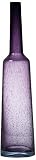 Torre & Tagus 901875C Tower Glass Vase, Tall, Purple [並行輸入品]