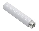 American Lighting AL-4C-WH Extension Arm Adapter for Panorama LED Flood Light AL Series, 4-Inch, Cle
