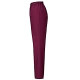 AITOZ（アイトス） エコ スクラブパンツ（男女兼用）【股下ハーフ仕上げ】 #AZ-861402 ワイン S