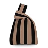 [N in NEUTRAL] ニットバッグ (ライン, ストライプモカ)