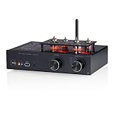 HiFi Bluetooth 5.2 真空管プリアンプ MM PHONO フォノ ステージアンプ USB プレーヤー