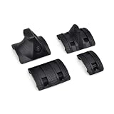 WADSN 20mmレール対応 MAG-PUL タイプ XTM ハンドストップ キット 4枚パーツ組み立てのレールカバー レイルパネル フォアグリップ (ブラック)