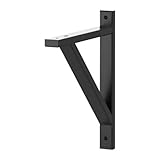 IKEA(イケア) EKBY VALTER ブラック 28 cm 20167490 ブラケット、ブラック