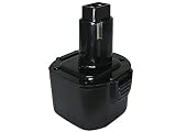 Black&Decker 電動工具用 ニッケル水素 互換バッテリー PS120 対応 9.6V 2.1Ah