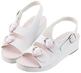 ハート２バックルサンダル ﾋﾟﾝｸ ﾊｰﾄ2ﾊﾞｯｸﾙｻﾝﾀﾞﾙ ＬＬ（２４．０－２４．５ｃｍ）(24-6544-01-04)[1足単位]