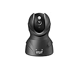 監視カメラ1080P200メガピクセルのHDカメラ、昼も夜もIPカメラ無線WIFIリンクデュアルボイスデュアルビデオ動き検出ベビーモニターネットワークリモコンAPP (ブラック)