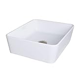 VIGO Sirena Matte Stone Vessel Bathroom Sink [並行輸入品]