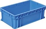 DICプラスチック RC型コンテナRC-37 外寸:W620×D380×H210 青