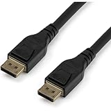 StarTech.com DisplayPortケーブル/3m/ディスプレイポート1.4/VESA規格認定品/スリムケーブル/8K60Hz & 4K120Hz/DPオス - DPオス DP14MM3M