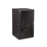 22U LINIER Swing-Out Wall Mount Cabinet - Glass Door [並行輸入品]