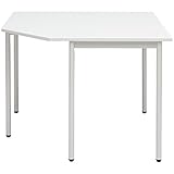 オフィスコム コーナーテーブル　作業台 幅1000mm×奥行1000mm×高さ700mm ホワイト
