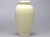 【Ｂ級品】パステルイエロー　胴張一輪挿し